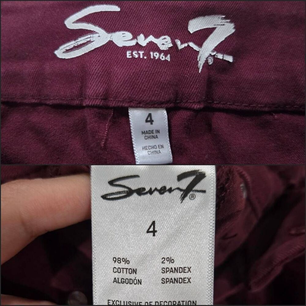 Seven7 Tummyless Skinny Jeans(A061)-Size 4 for Women - Picture 6 of 9